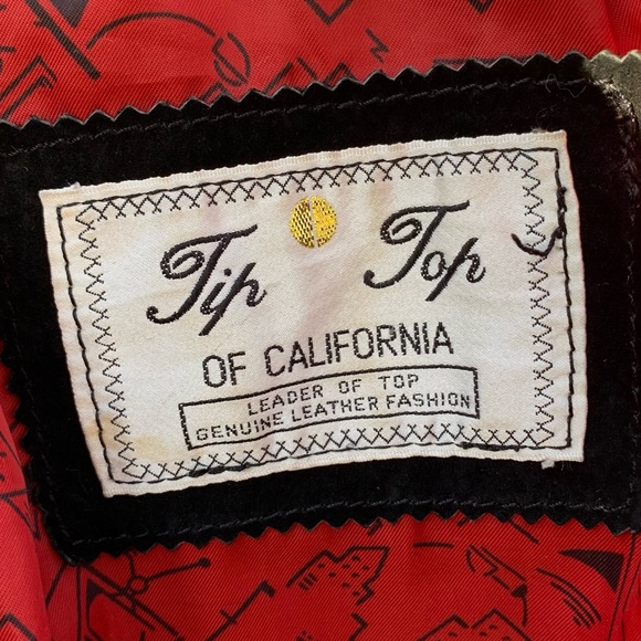 Vintage Fringe Leather Jacket Crop - Picture 3 of 3